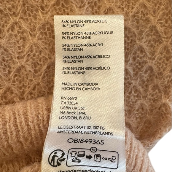 Standard Cloth Sheer Crew Neck Sweater - Picture 7 of 7